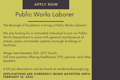 Department of Public Works Hiring