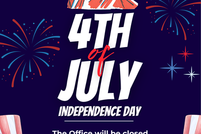 Day Before Independence Day - Borough Office Closed